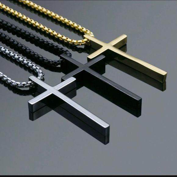Cross With 24” Chain
